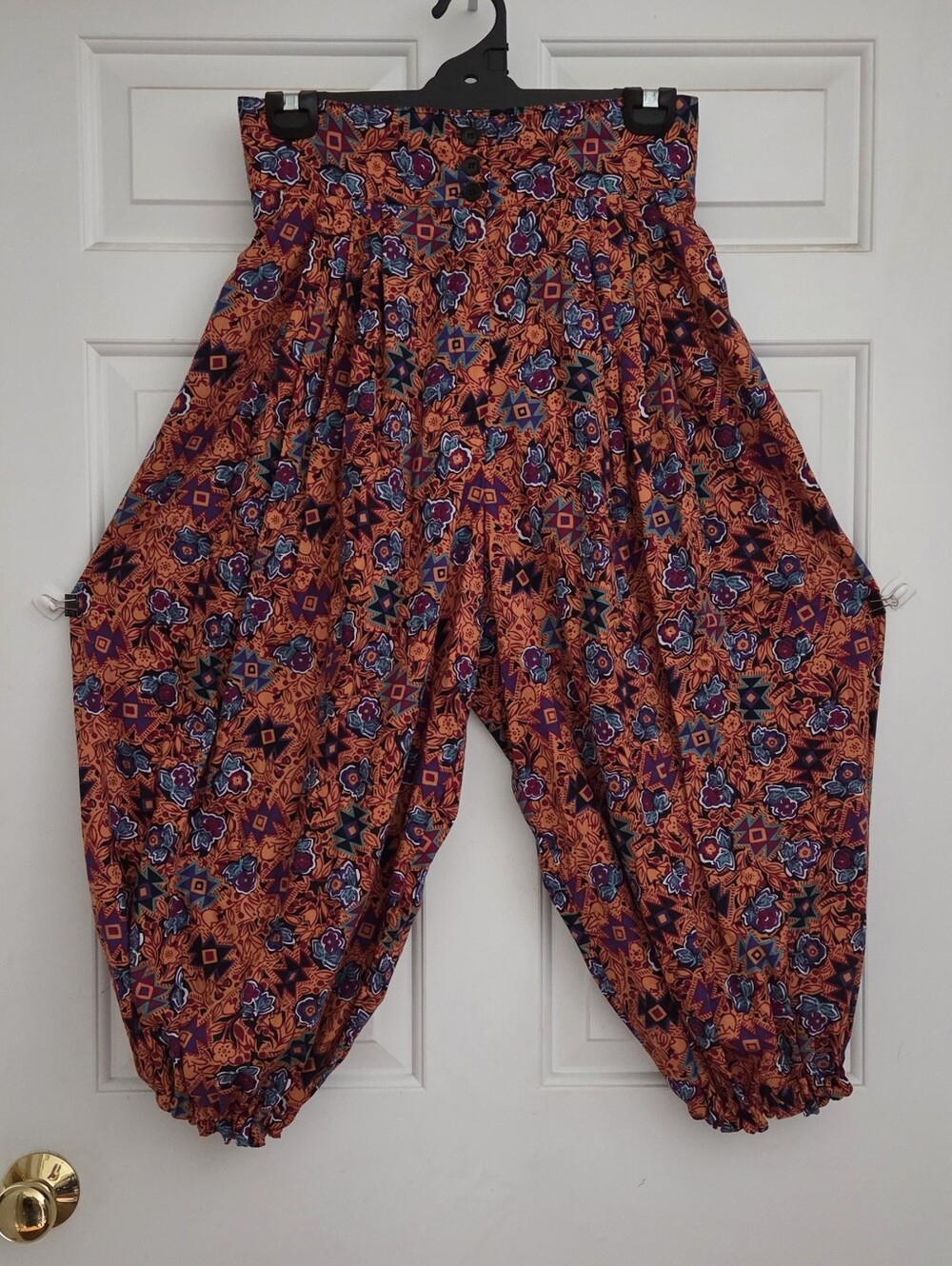 Vintage Adam Yves Floral Wide Leg Pants